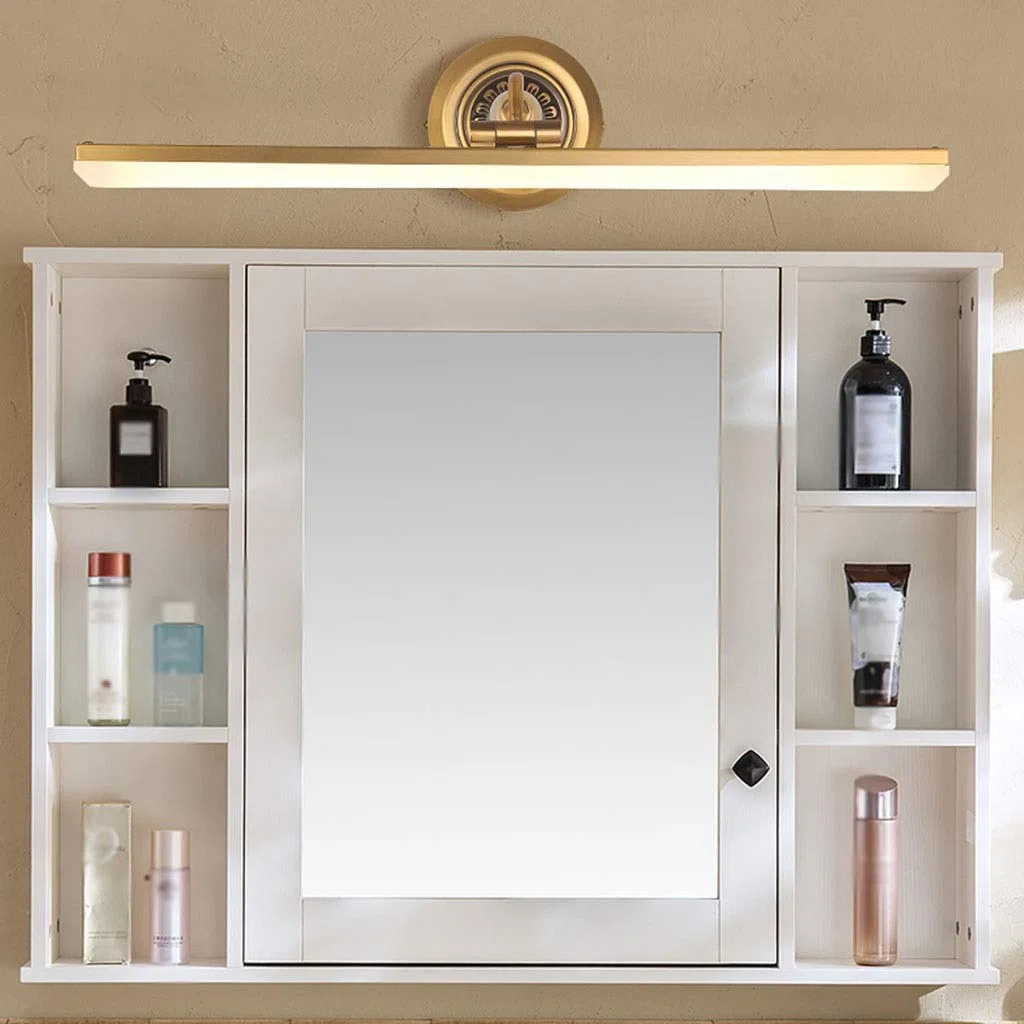 Apliques de pared, luz de espejo, lámpara de tocador LED para baño, luz frontal de espejo, luz de maquillaje LED, luz de gabinete de espejo impermeable para baño, lámpara de pared de escalera, lámpara