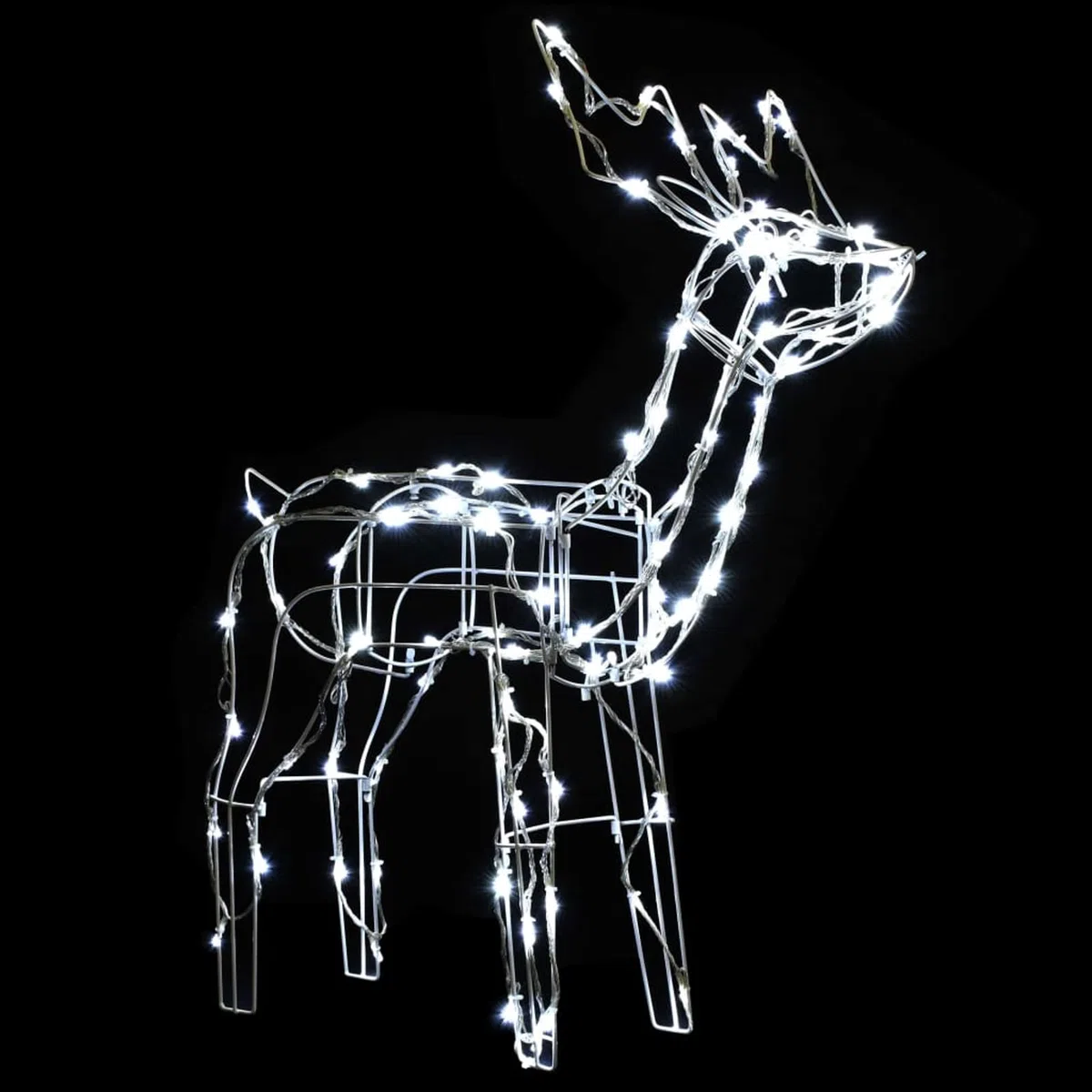 LAPOOH Renos de Navidad de Luces 229 Leds 3 Piezas, Figuras LED, Decoracion Navidad Exterior, Figura Luz Navidad, Reno Luminoso Exterior, Navidad Exterior Figuras51011