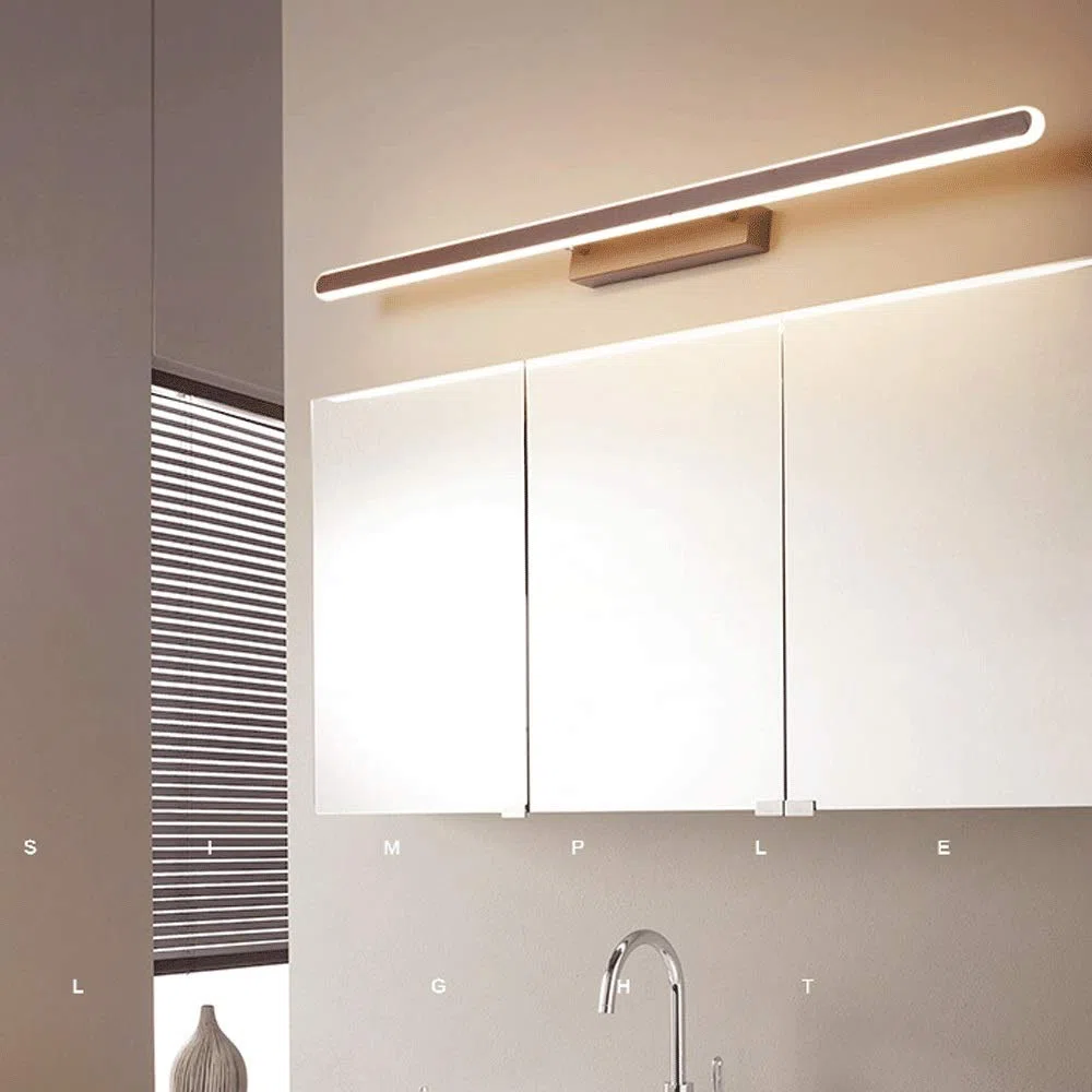 23W Espejo Led Frontal, Lámpara de Espejo para Baño, Luces de Espejo para Maquillaje, Instalación de Iluminación Frontal sin Parpadeo