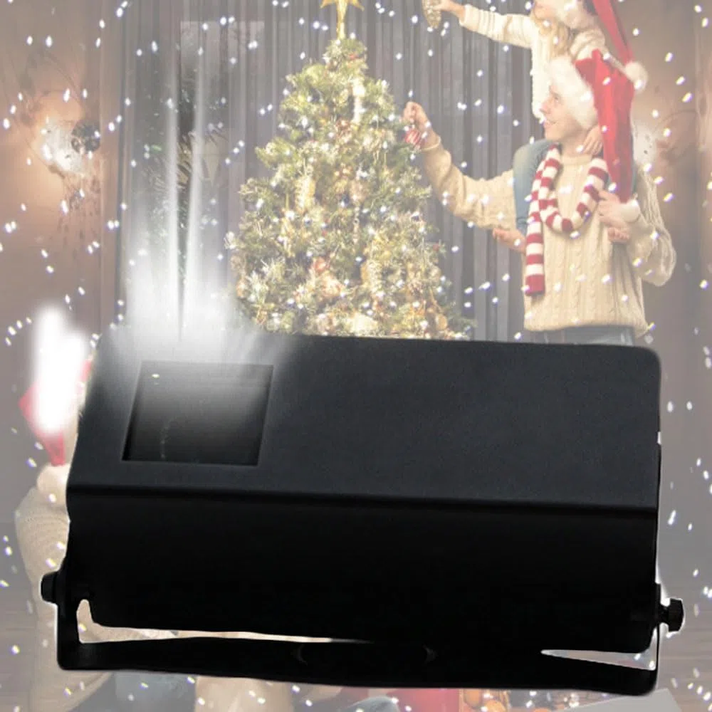 Luces de proyector navideñas impermeables, luz de luciérnaga móvil con control remoto, velocidad de movimiento ajustable y ciclo de sincronización, distancia de lanzamiento de 5 a 20 m, para patio