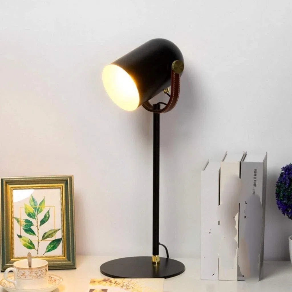 Lámpara De Lectura Lámpara LED De Escritorio con Protección Ocular, Lectura Hierro Forjado Nórdico, Mesa para Dormitorio, para Aprender A Trabajar para Ojos